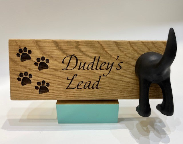 Personalised dog lead hooks hotsell